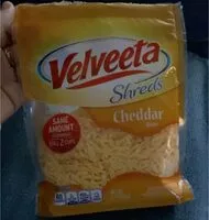 Mängden socker i Velveeta Shreds
