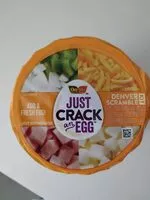 Mängden socker i Just crack an egg denver scramble kit