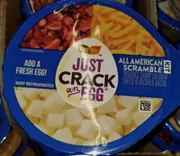 Mängden socker i Oreida all american scramble kit