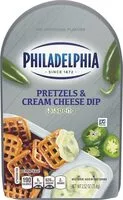 Mängden socker i Pretzels and jalapeno cream cheese dip