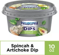 Mängden socker i Dips cream cheese dip