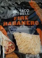 Mängden socker i Taco Bell Fire Habanero cheese