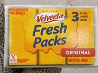 Mängden socker i Velveta Fresh Packs