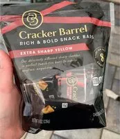 Mängden socker i Extra sharp yellow cheddar snack bars