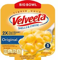 Mängden socker i Shells and cheese