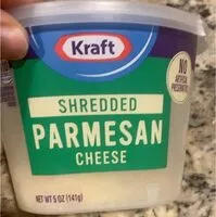 Mängden socker i Shredded parmesan