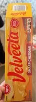 Mängden socker i velveeta sharp cheddar cheese