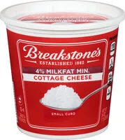 Mängden socker i Small curd cottage cheese
