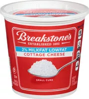 Mängden socker i 2% milkfat lowfat cottage cheese
