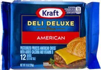 Mängden socker i Deli deluxe american cheese