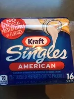 Mängden socker i Singles American Cheese Slices