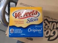 Mängden socker i Velveeta slices