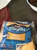 Mängden socker i Singles pasteurized prepared cheese product