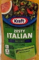 Mängden socker i Kraft Fat Free Zesty Italian