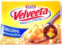 Mängden socker i Velveeta Shells & Cheese
