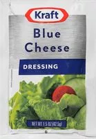 Mängden socker i Blue cheese dressing packets