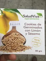 Mängden socker i Cookies de germinados con limón y sésamo