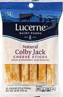 Mängden socker i Dairy farms colby jack