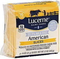 Mängden socker i Reduced Fat American Slices