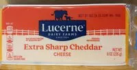 Mängden socker i Extra Sharp Cheddar Cheese