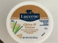 Mängden socker i Chive & Onion with other natural flavor Cream cheese spread