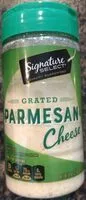 Mängden socker i Grated Parmesan Cheese