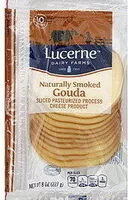 Mängden socker i Smoked Pasteurized Processed Gouda Cheese Product Sliced