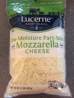 Mängden socker i Low-Moisture Part-Skim Mozzarella Cheese