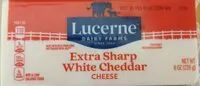 Mängden socker i Extra Sharp White Cheddar Cheese