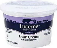 Mängden socker i Sour Cream