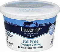 Mängden socker i Fat Free Cottage Cheese