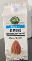 Mängden socker i Almond non-dairy almond beverage