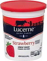 Mängden socker i Strawberry Lowfat Yogurt