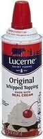 Mängden socker i Whipped Topping Real Cream