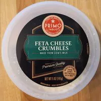 Mängden socker i Feta Cheese Crumbles