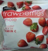 Mängden socker i Whole Frozen Strawberries