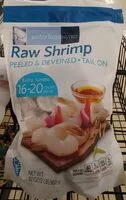 Mängden socker i raw shrimp
