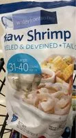 Mängden socker i Large Raw Shrimp