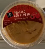 Mängden socker i Roasted red pepper topped hummus