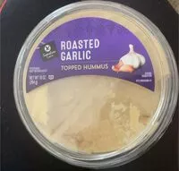 Mängden socker i Roasted garlic topped hummus