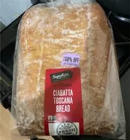 Mängden socker i Ciabatta Toscana Bread