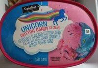 Mängden socker i Unicorn Cotton Candy Ice Cream