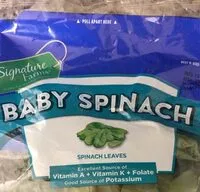 Mängden socker i Spinach