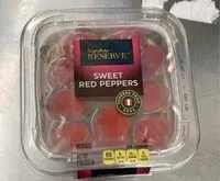 Mängden socker i Sweet red peppers