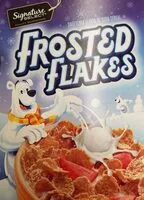 Mängden socker i Frosted flakes sweetened flakes of corn cereal