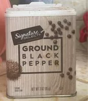 Mängden socker i Ground black pepper