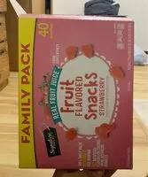 Mängden socker i Fruit flavored snacks