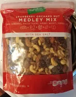 Mängden socker i Cran berry orchard nut medley mix