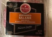 Mängden socker i Peppered Salami