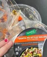 Mängden socker i Santa Fe style salad